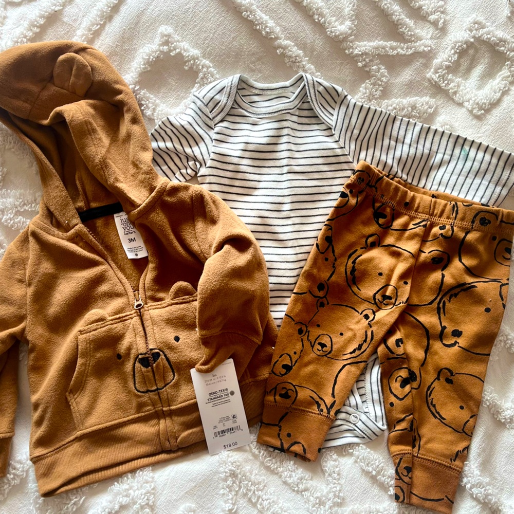 NWT 6 items! Just One You  baby boy bundle
